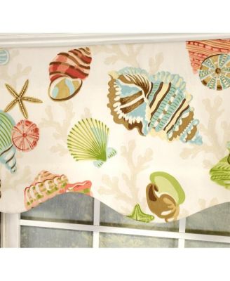 Bay Beach Provance 3" Rod Pocket Lining Luxurious and Elegant Window Treatment Valance 50" x 15" Multi
