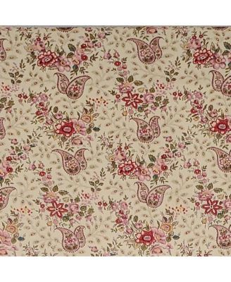 Loulia Provance 3" Rod Pocket Lining Luxurious and Elegant Window Treatment Valance 50" x 15" Cream