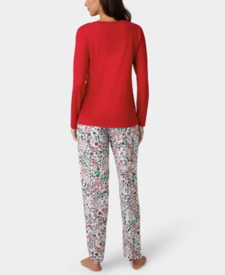 Women's Timeless Jersey Long-Sleeve Folded Set