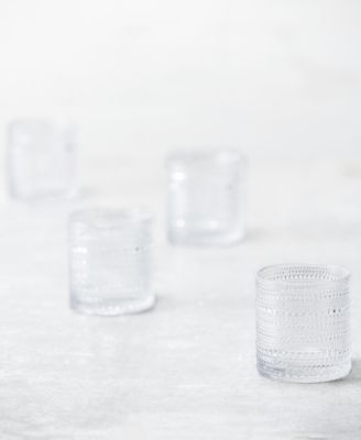 Jupiter 13.9 Oz Triple Old-Fashioned Glass 6-Piece Set