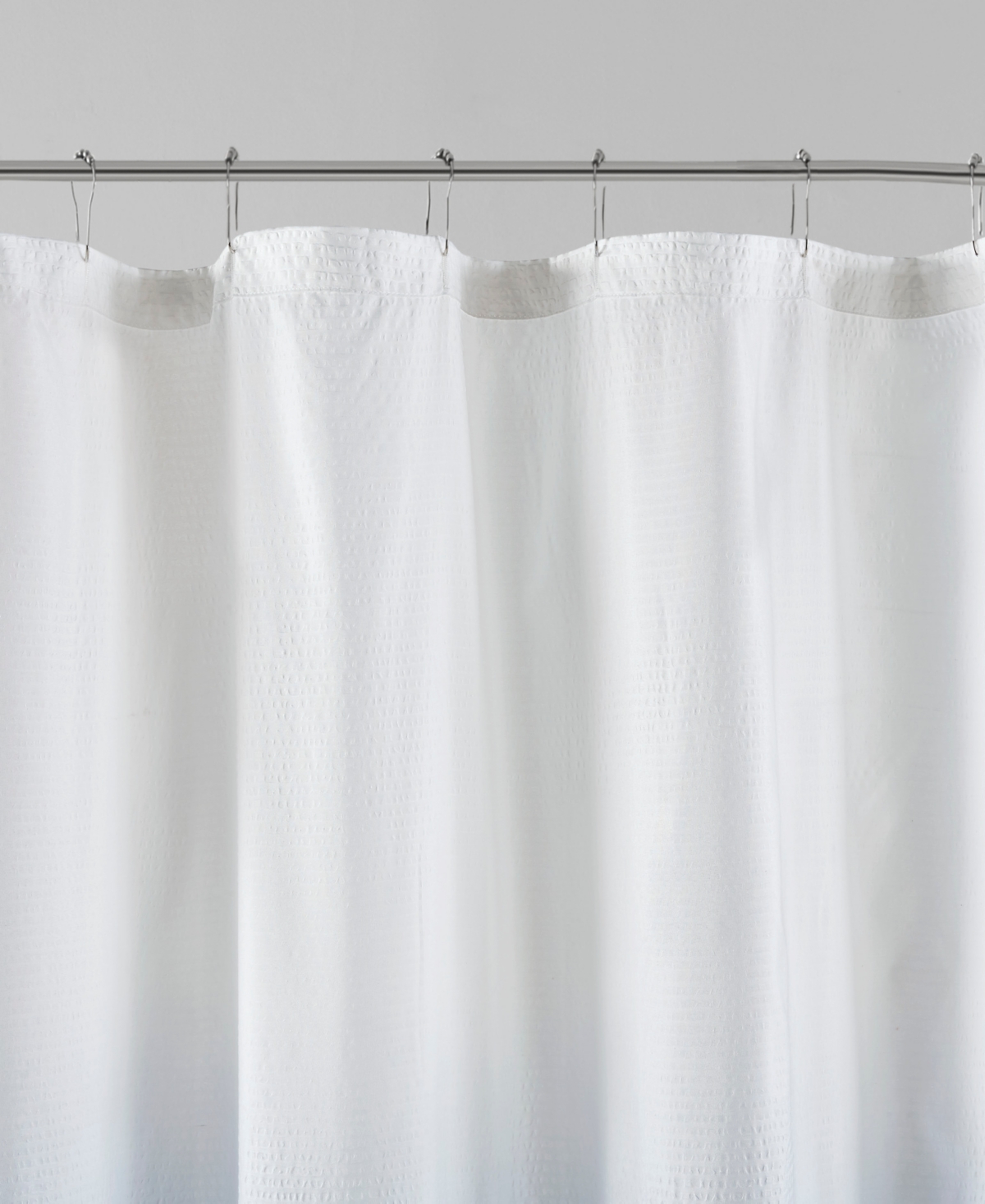 Madison Park Ara Ombre Printed Seersucker Shower Curtain, 72" x