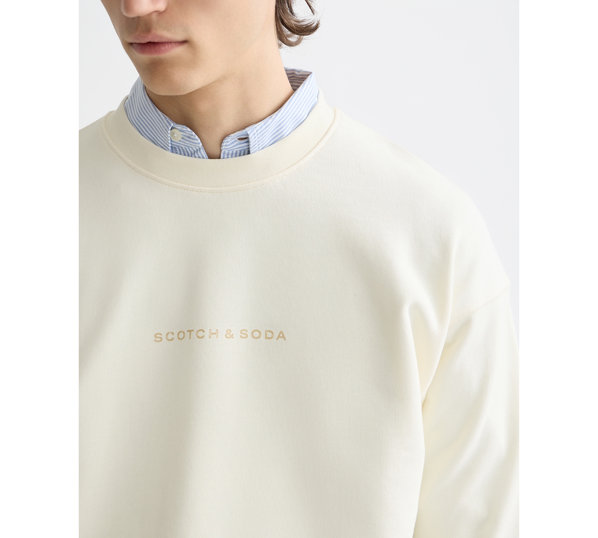 Scotch & Soda Men's Logo Print Sweatshirt