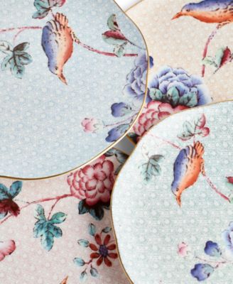 Set of 4 Cuckoo Tea Plates