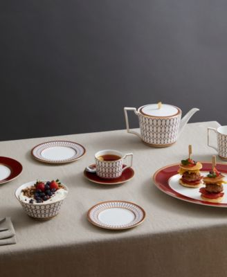 Renaissance Red Appetizer Plate