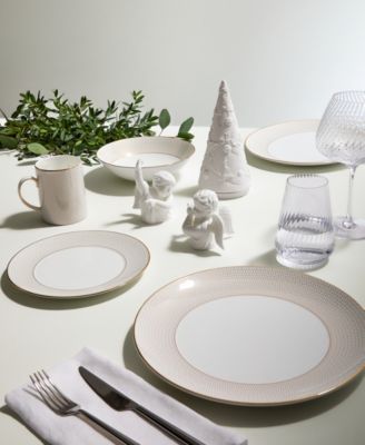 Gio Gold Oval Serving Platter 13"