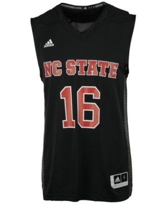 adidas - Men's North Carolina State Wolfpack Iced Out Replica Basketball Jersey #16