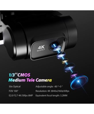 Drone with 4K UHD Camera for Adults, " Touch Screen Remote with 6000M Range, Auto Return, Wind Resistance, 40 Mins Intelligent Flight Time