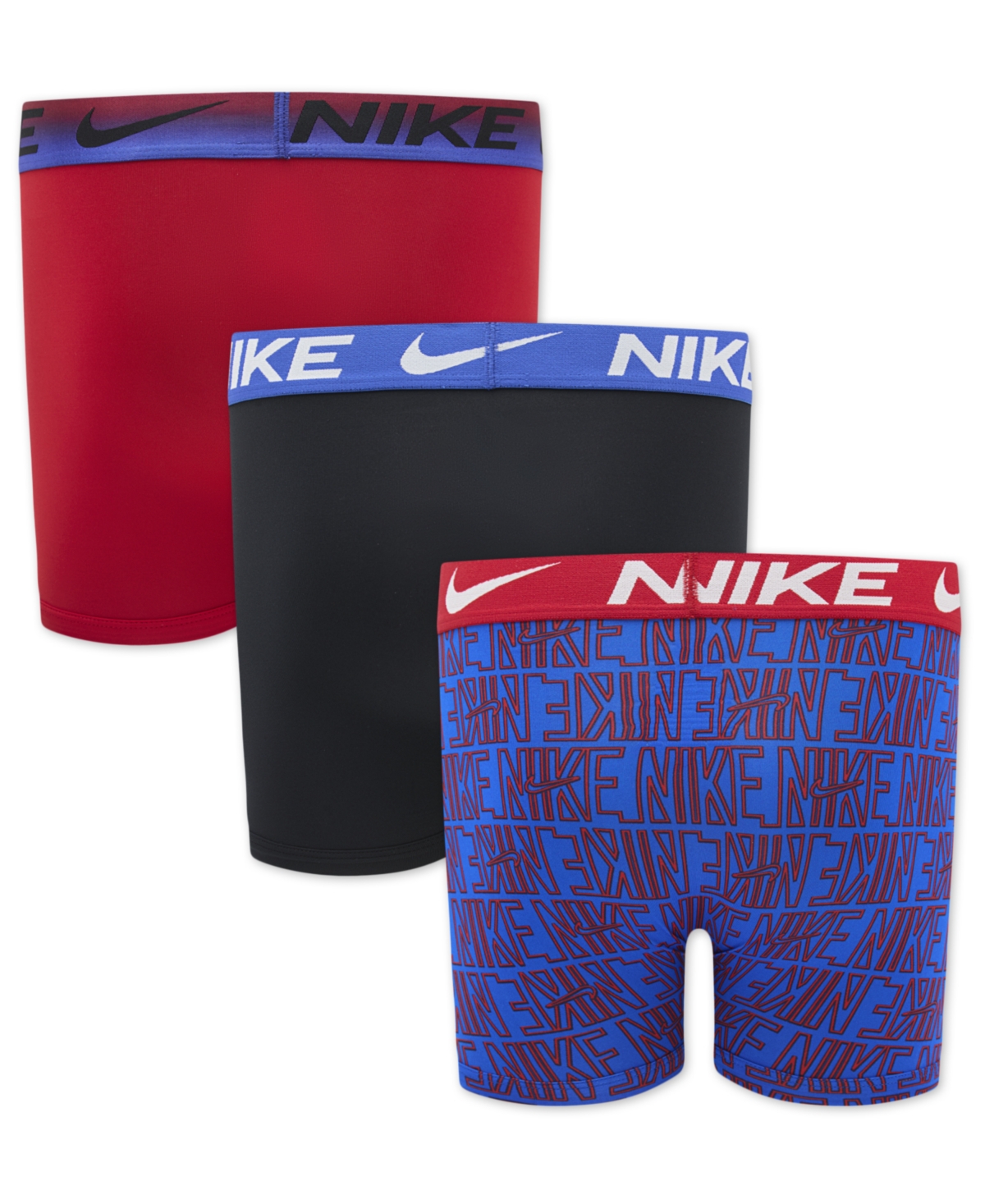 Nike Big Boys Essential Dri-fit Boxer Briefs, Pack of 3
