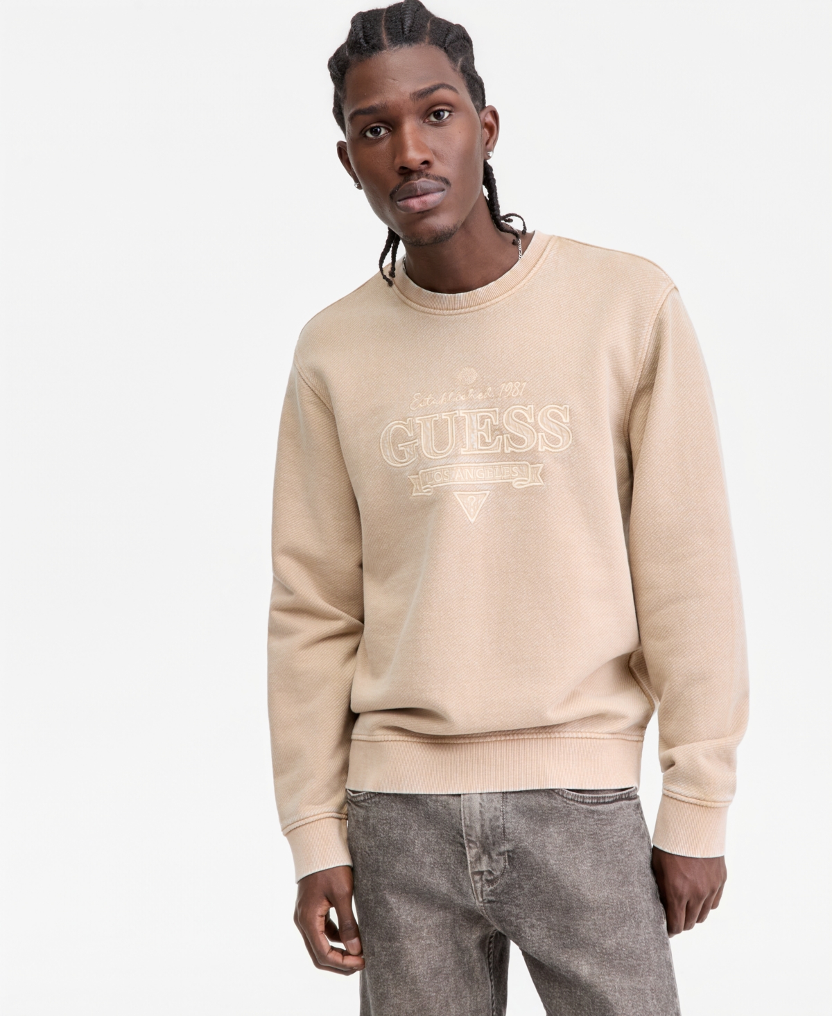 Guess Men's Vintage Logo Sweatshirt