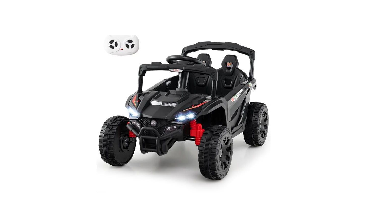Детская игрушка Mecale 12V UTV Remote-Control Ride-On Car, от 3 лет, цвет: Чёрный — фото 1