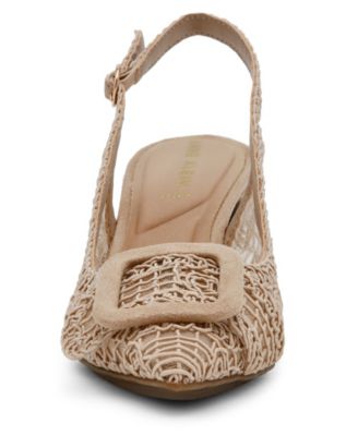 Women's Belinda Block Heel Slingback Pumps