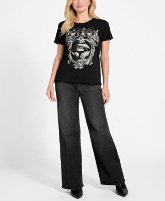 Women's Short-Sleeve Poison Lips T-Shirt