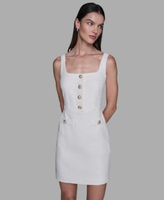 Women's Square Neck Sheath Dress