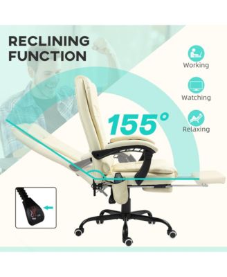 7-Point Vibrating Massage Office Chair with High Back