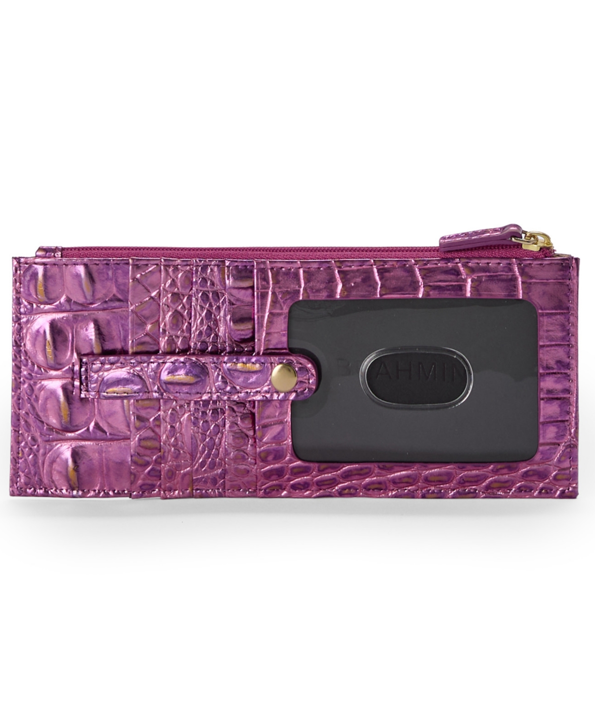 Brahmin Mulberry Potion Melbourne Credit Card Wallet In Pink