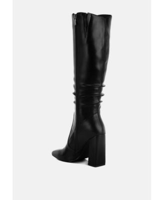 Womens Yanir Slouchy Shaft Knee-High Boots