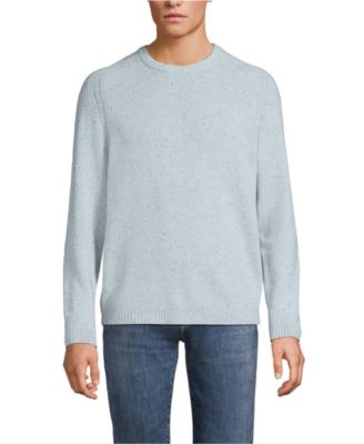 Men's Long Sleeve Lambswool Crewneck Sweater