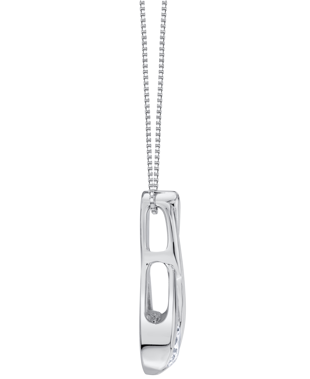 Sirena Lab Grown Diamond Pendant Necklace (1-1/2 Ct. T.w.) In 14k White Gold (also In 14k Yellow Gold) In Metallic