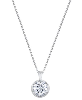 Sirena - Lab Grown Diamond Energy Pendant Necklace (1-1/2 ct. t.w.) in 14K Gold