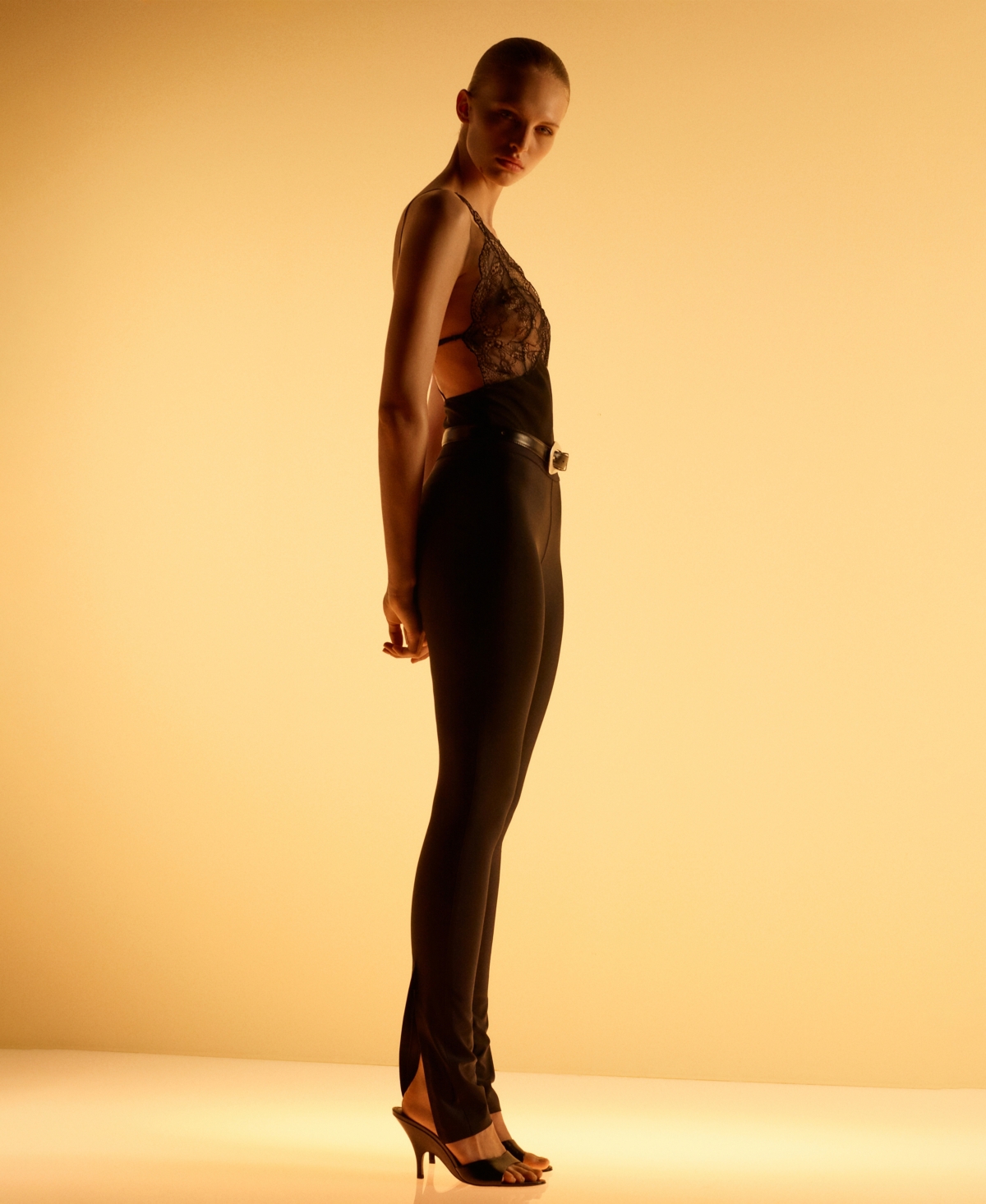 Mango Women's Under-Zip Leggings