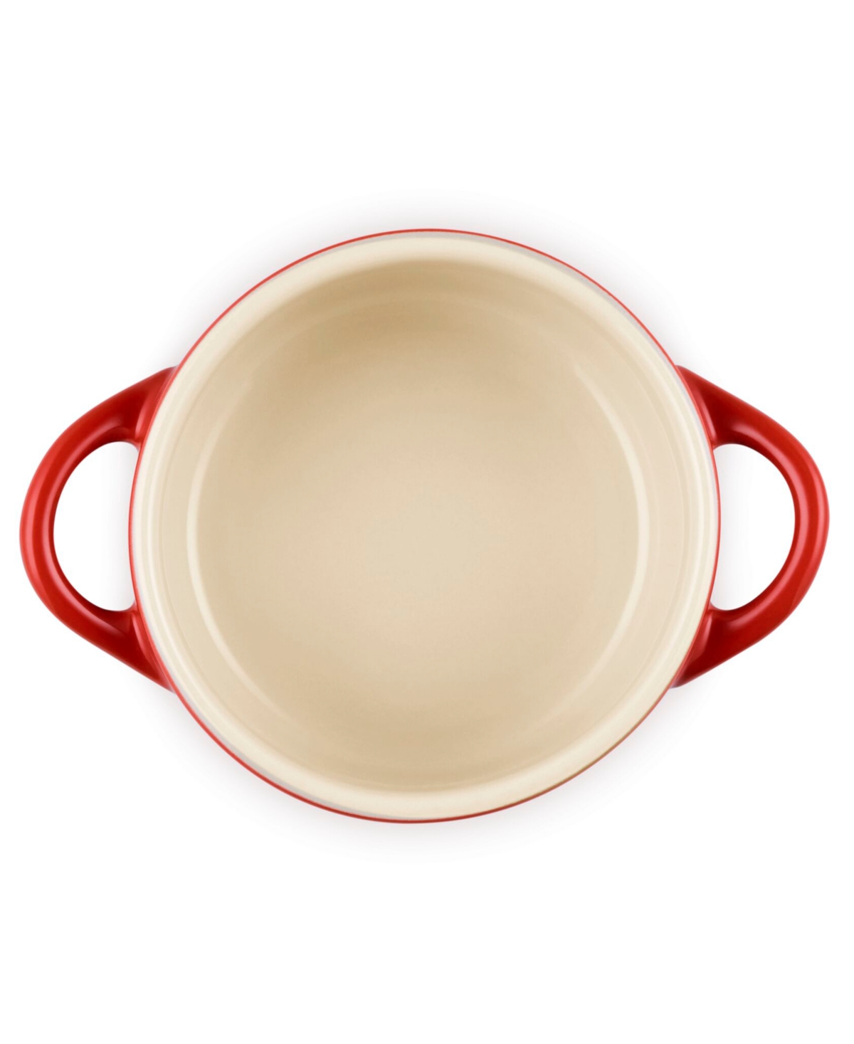 Le Creuset Stoneware Holly Collection 8 oz. Mini Cocotte