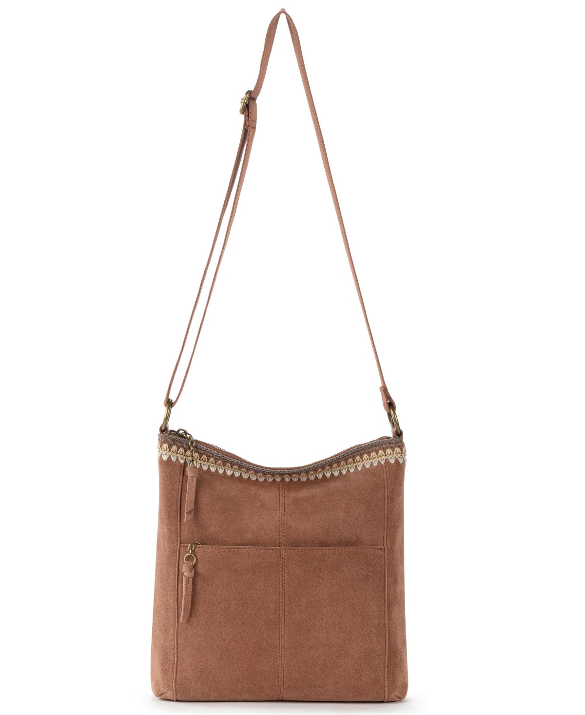 The Sak Women's Lucia Leather Crossbody Bag In Brown