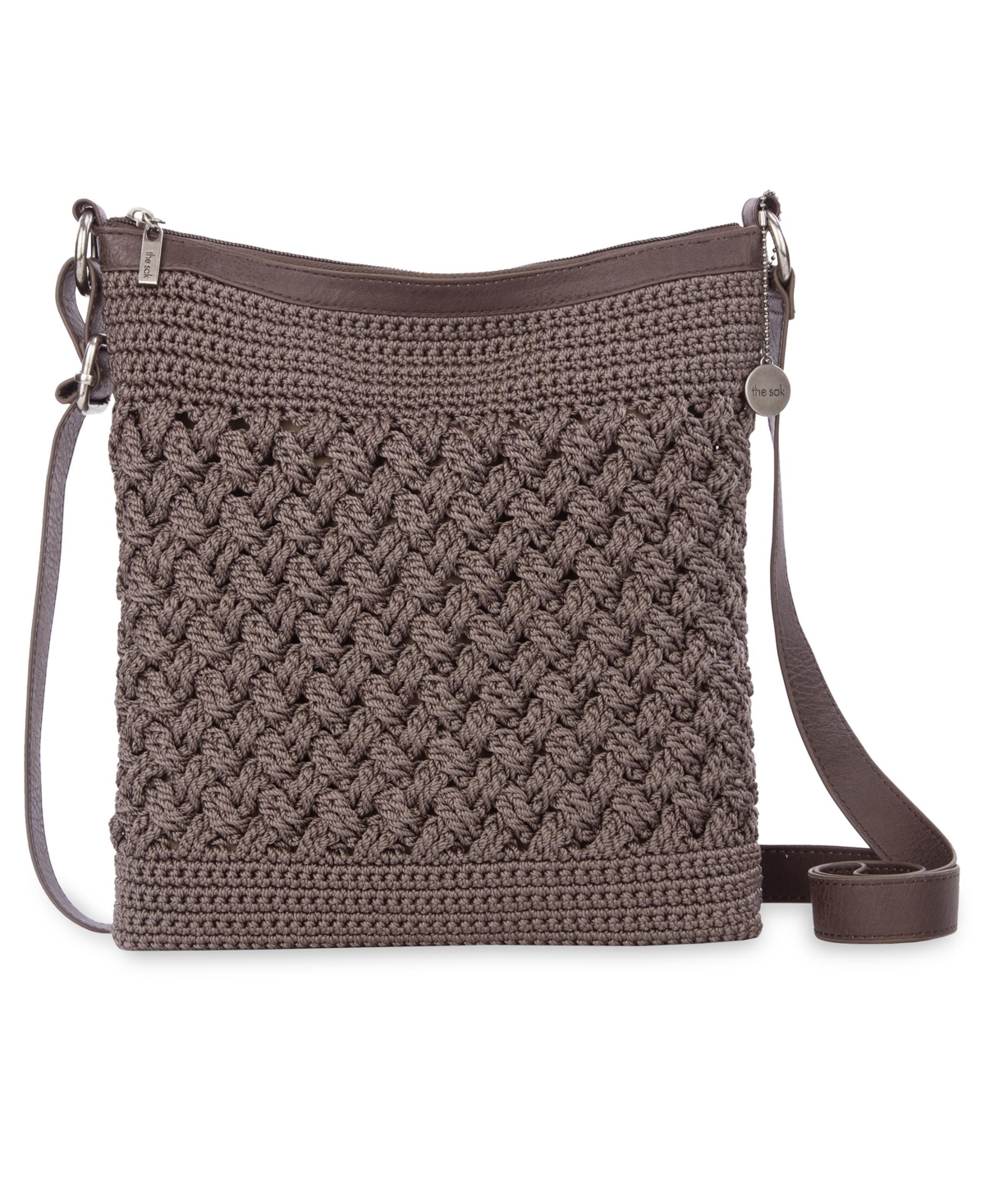 The Sak Women's Lucia Crochet Medium Crossbody Bag