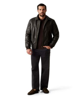 Men's Aviator Zip-Front Jacket