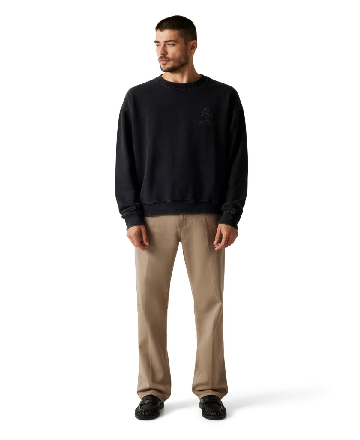 Guess Men's Vintage Wash Quattro G Sweatshirt