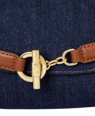 Mini Denim Blaike Crossbody Bag