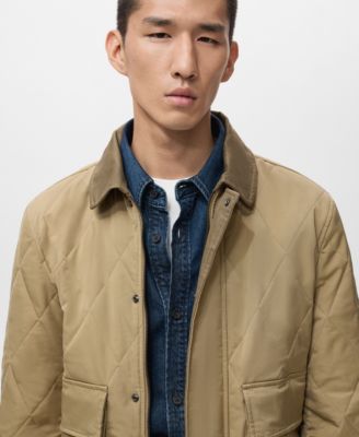 Men's Quilted Water Repellent Jacket