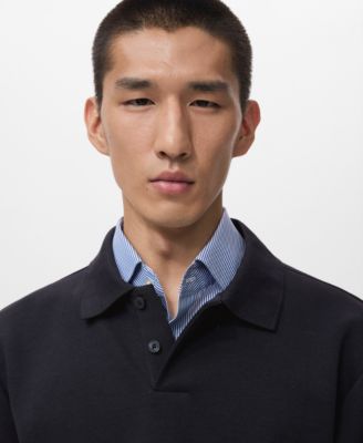 Men's Regular-Fit Polo Sweatshirt