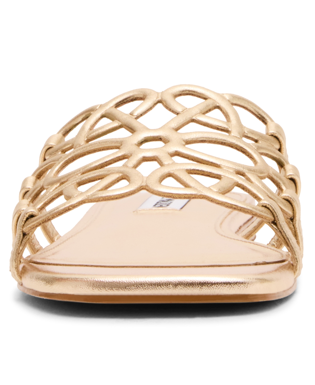 Steve Madden Women's Lotus Slide Square-Toe Flat Sandals