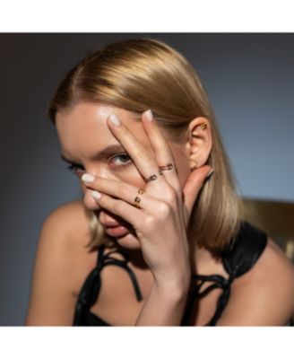 Sterling Silver Safety Pin Ring