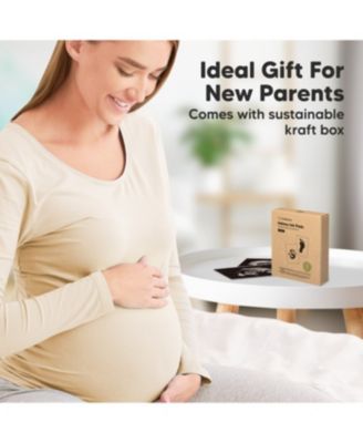 2pk Inkless Ink Pad for Baby Hand and Footprint Kit, Clean Touch Dog Paw, Dog Nose Print Kit, Baby & Pet Safe, Large