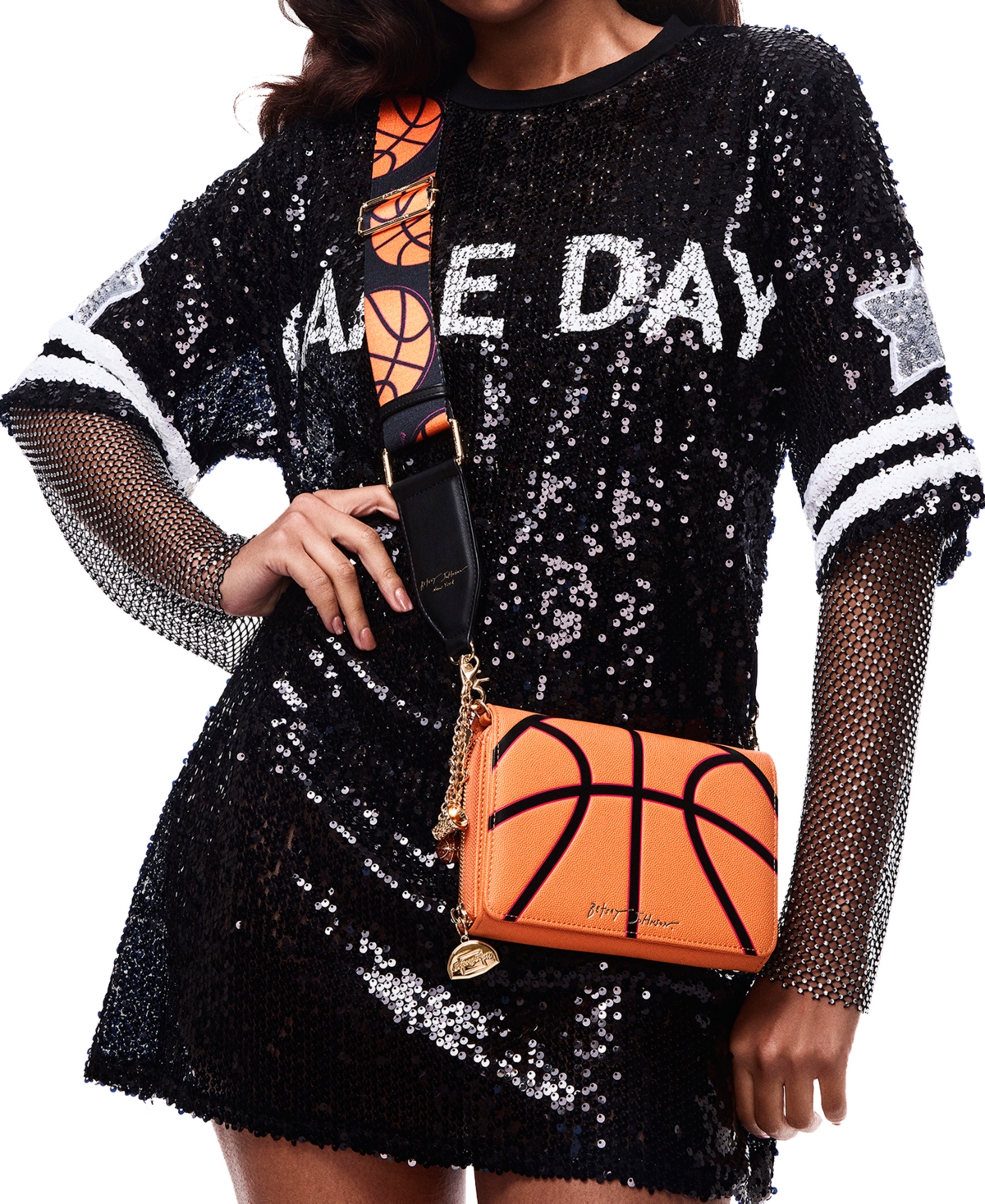 Betsey Johnson Game Time Wallet Crossbody