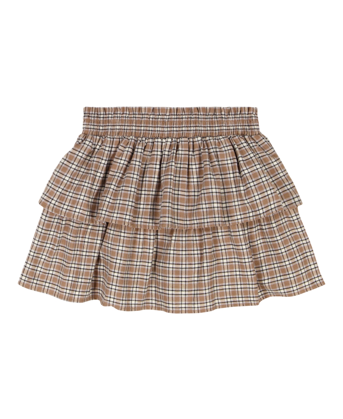 Calvin Klein Girls 7-16 Plaid Tiered Skirt
