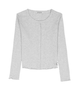 Calvin Klein - Girls 7-16 Long-Sleeve Top