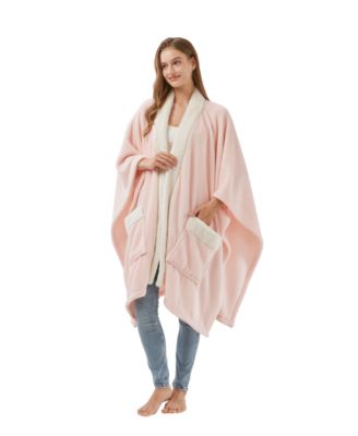 Cozy Plush Printed Wrap, 50" x 70", Exclusively at Macy’s