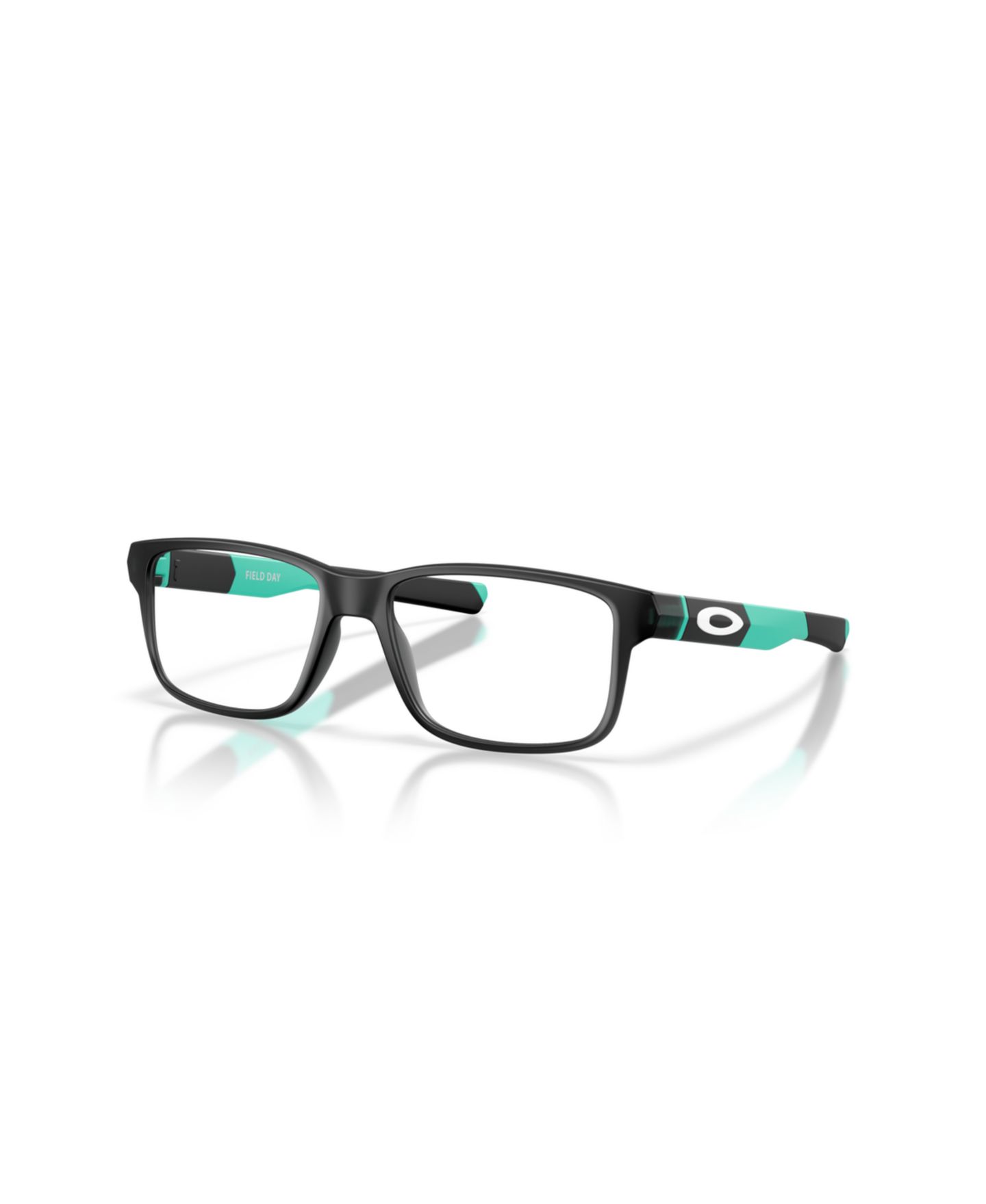 Детские очки Oakley JR Oakley Kids Square Plastic OY8007 Field Day Eyeglasses(Ages 07-10), цвет: Чёрный — фото 3