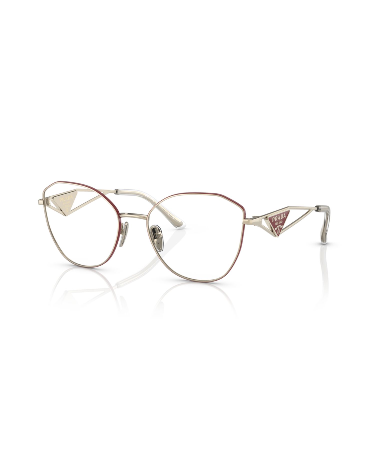 Woman Irregular Metal PR 52ZV Eyeglasses