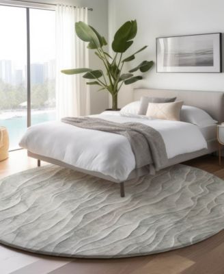 Pacifica PA1 8'x8' Round Area Rug