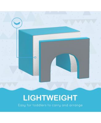 7-Piece Kids Crawl and Climb Activity Play Set, Contemporary