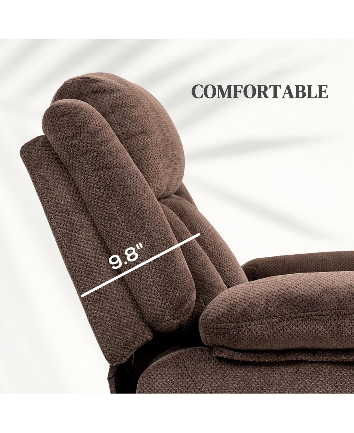 Homcom Power Lift Recliner Chair with Massage and Heat, for Elderly,