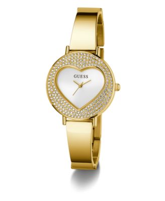 Women's Gold-Tone Glitz Analog Watch, 30mm