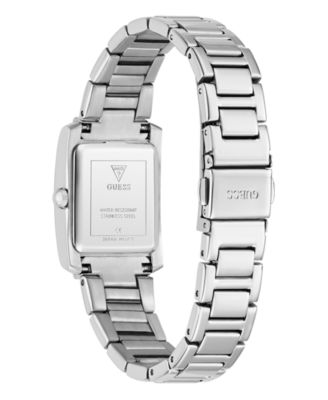 Women's Silver-Tone Glitz Analog Watch, 23mm