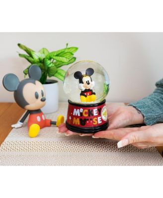 Disney Mickey Mouse Light-Up Collectible Snow Globe | 6 Inches Tall