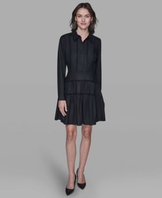 Women's Collared Shirt Dress