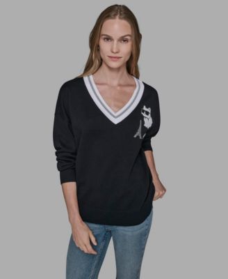 Women's Patch Detail Sweater