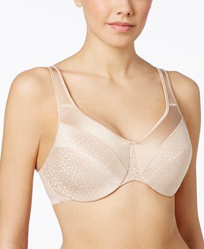 Bali Full Coverage Non Foam Minimizing Underwire Bra 6550